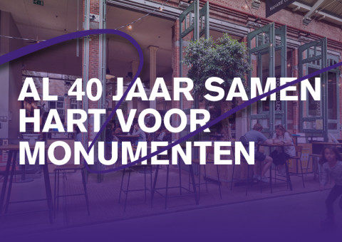 Al 40 jaar samen hart voor monumenten